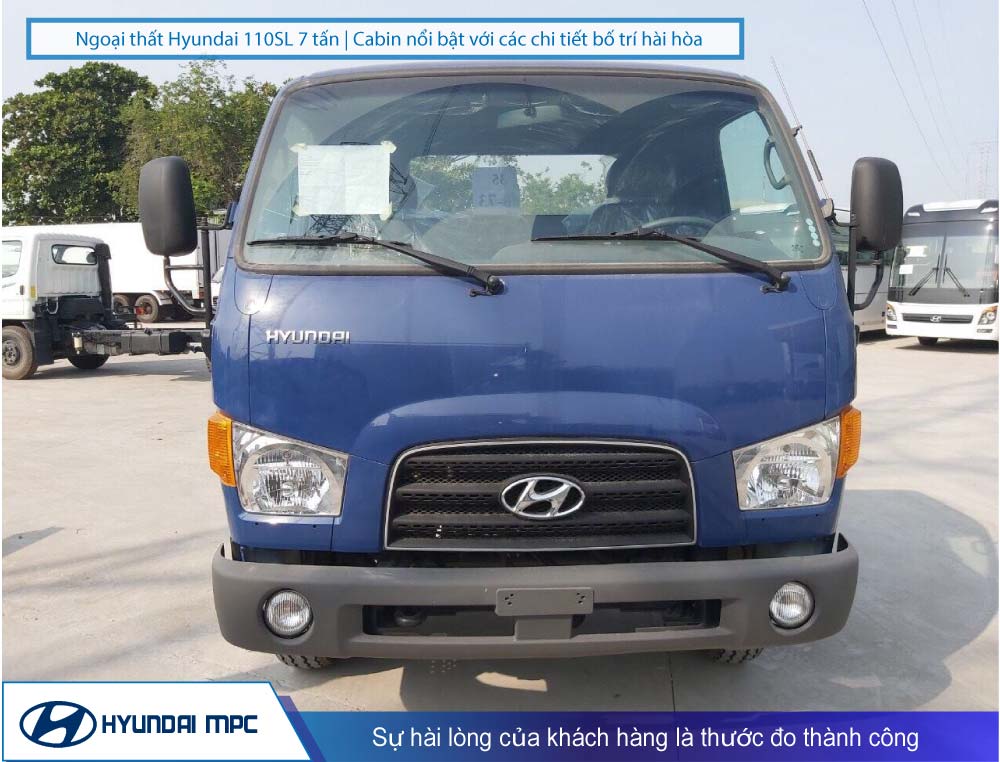 Xe tải Hyundai New Mighty 110SL thùng dài 5.6 mét
